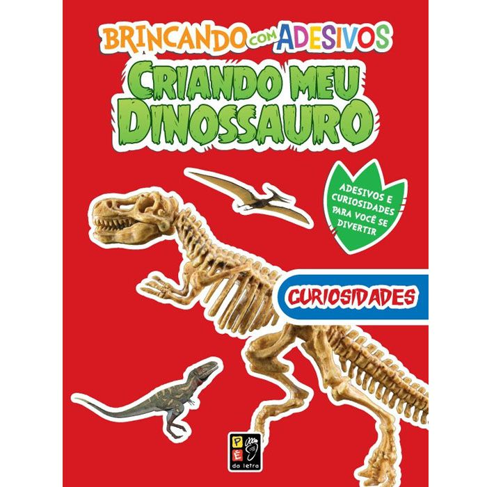 Livro Infantil Dinossauros - Adesivos, Atividades, Jogos E