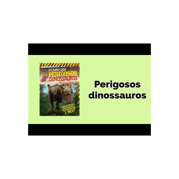  Livro de colorir para crianças dinossauros perigosos