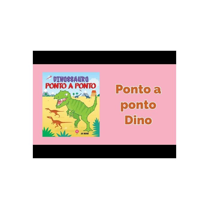 Jogo infantil ponto a ponto dinossauro