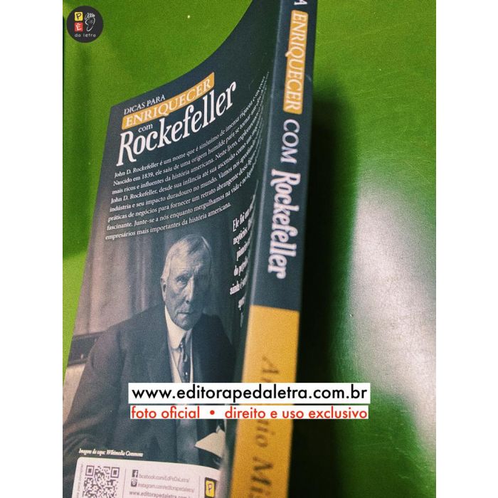 Dicas para enriquecer com Rockefeller - O homem mais rico da história  moderna